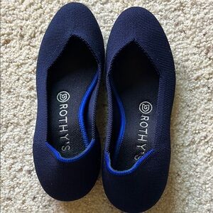 Rothy's Women's Navy Blue Flats